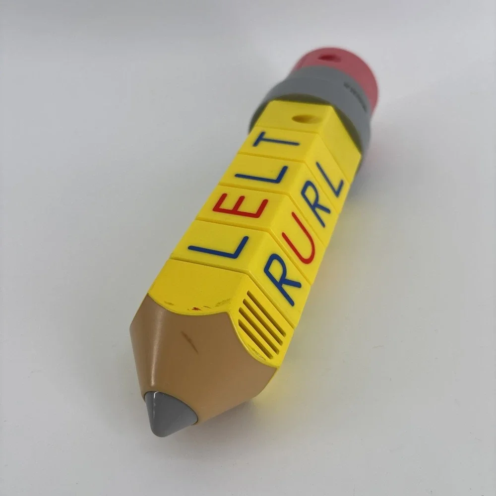 Vintage Little Tikes Learn Play 100 Words Spell Spin Electronic‎ Pencil Toy Only
